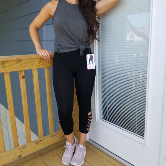 LAST 1✔️Charcoal open back tank Top - Picture 6 of 8